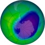 Antarctic Ozone 2006-10-25